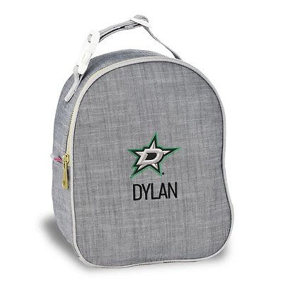 Gray Dallas Stars Personalized Insulated Bag