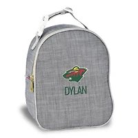 Gray Minnesota Wild Personalized Insulated Bag
