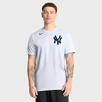 Men's Nike White New York Yankees New Legend Wordmark Dri-FIT T-Shirt