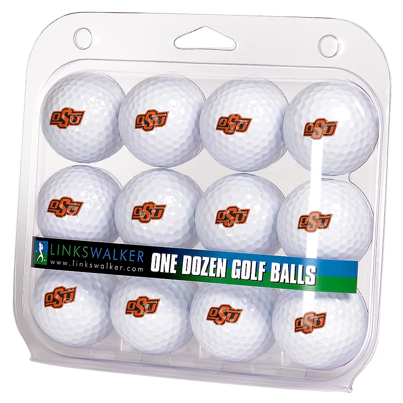 Oklahoma State Cowboys 12-Pack Golf Ball Set