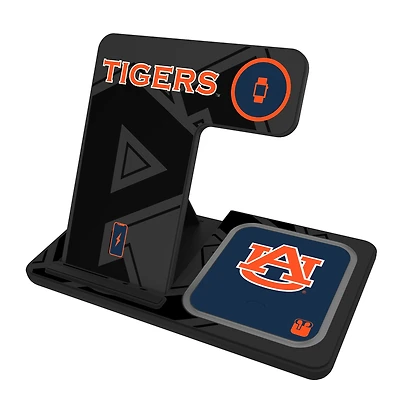 Keyscaper Auburn Tigers 3-In-1 Wireless Charger