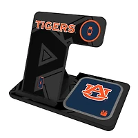 Keyscaper Auburn Tigers 3-In-1 Wireless Charger