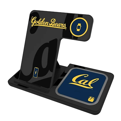 Keyscaper Cal Bears 3-In-1 Wireless Charger