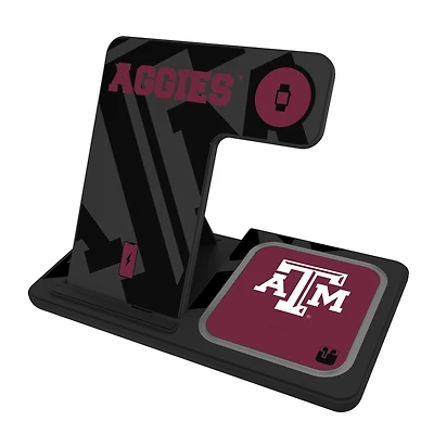Keyscaper Texas A&M Aggies 3-In-1 Wireless Charger
