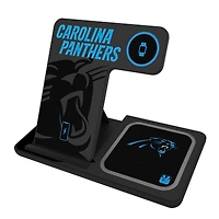 Keyscaper Carolina Panthers 3-In-1 Wireless Charger