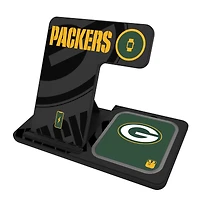 Keyscaper Green Bay Packers 3-In-1 Wireless Charger