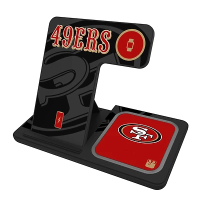 Keyscaper San Francisco 49ers 3-In-1 Wireless Charger