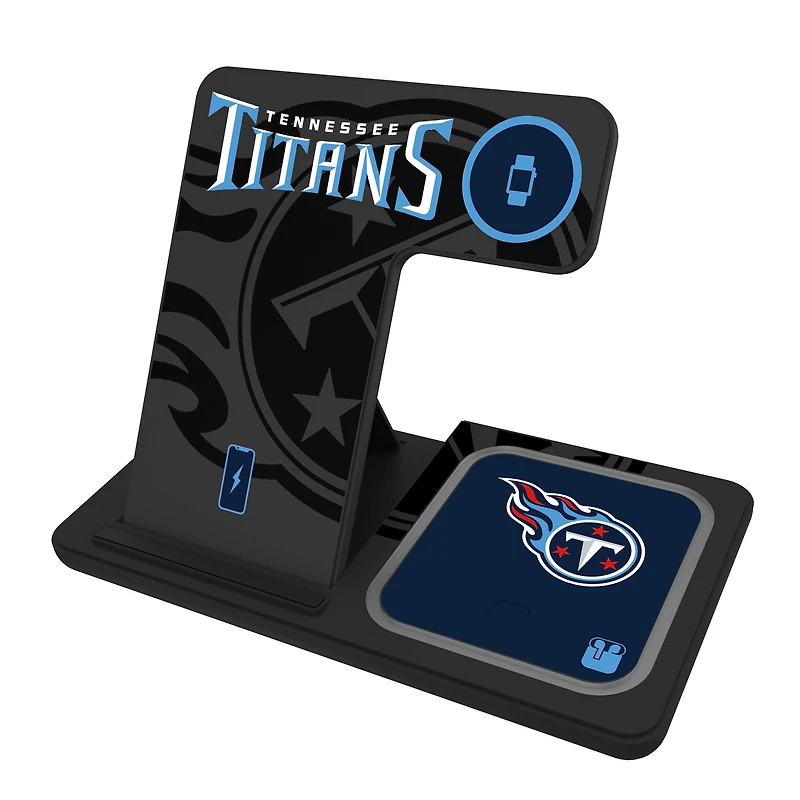 Keyscaper Tennessee Titans 3-In-1 Wireless Charger