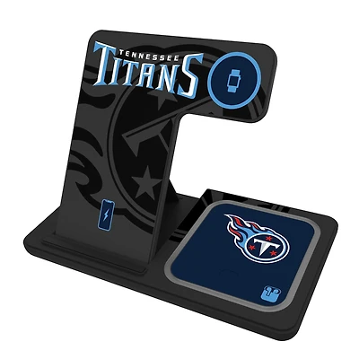 Keyscaper Tennessee Titans 3-In-1 Wireless Charger