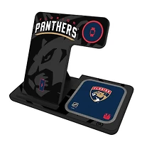 Keyscaper Florida Panthers 3-In-1 Wireless Charger