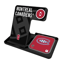Keyscaper Montreal Canadiens 3-In-1 Wireless Charger
