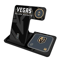 Keyscaper Vegas Golden Knights 3-In-1 Wireless Charger