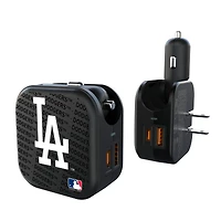 Los Angeles Dodgers Team Logo Dual Port USB Car & Home Charger