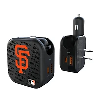 San Francisco Giants Dual Port USB Car & Home Charger