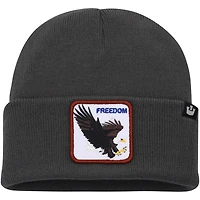 Men's Goorin Bros Charcoal Toasty Freedom Cuffed Knit Hat