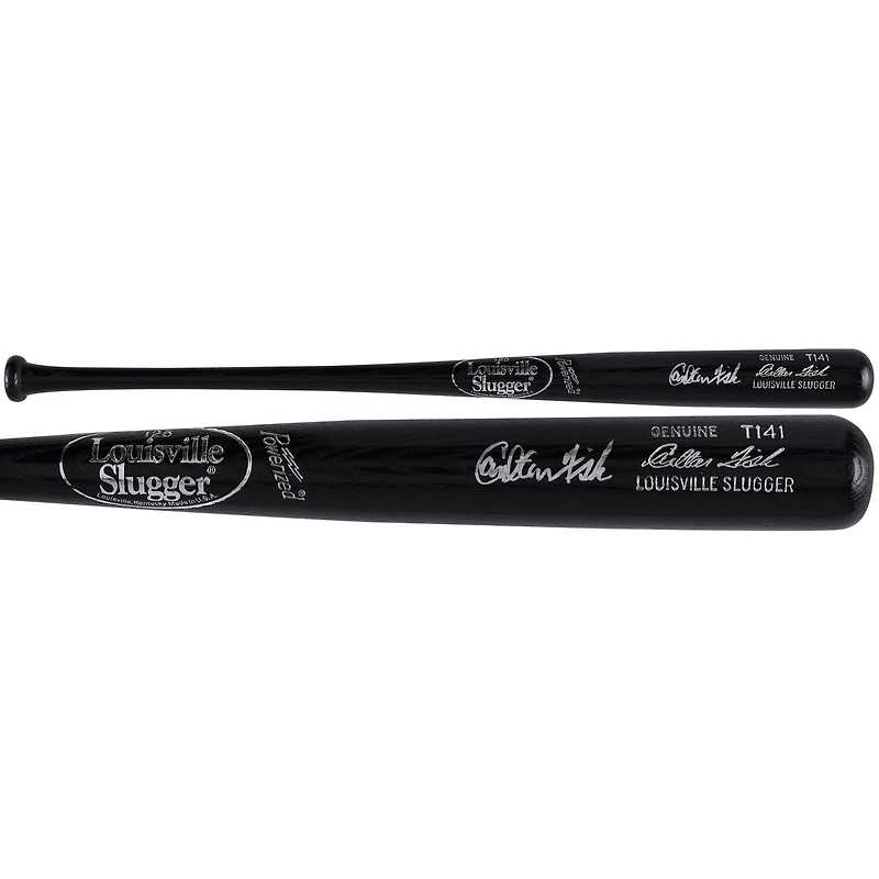 Carlton Fisk Boston Red Sox Autographed Louisville Slugger Game Model Bat