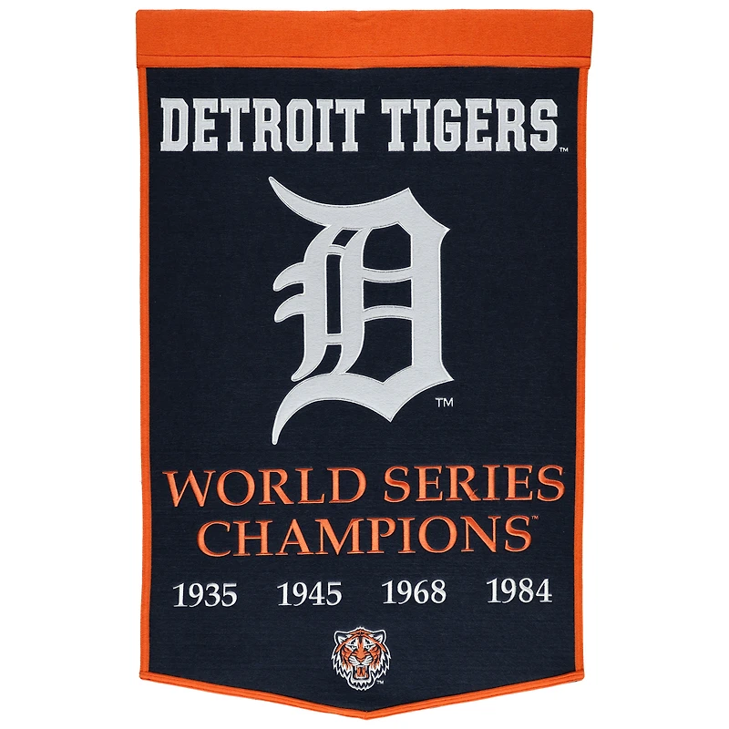 WinCraft Detroit Tigers 24" x 38" Championship Banner