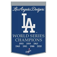 WinCraft Los Angeles Dodgers 24" x 38" Championship Banner