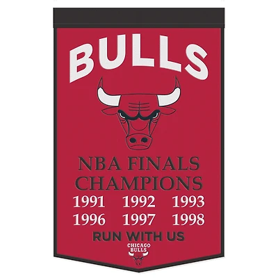 WinCraft Chicago Bulls 24" x 38" Championship Banner