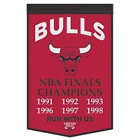 WinCraft Chicago Bulls 24" x 38" Championship Banner