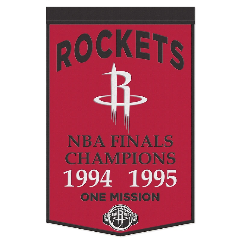 WinCraft Houston Rockets 24" x 38" Championship Banner