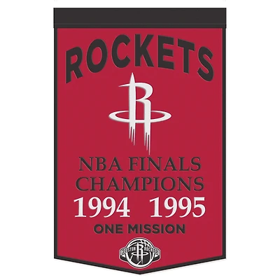 WinCraft Houston Rockets 24" x 38" Championship Banner