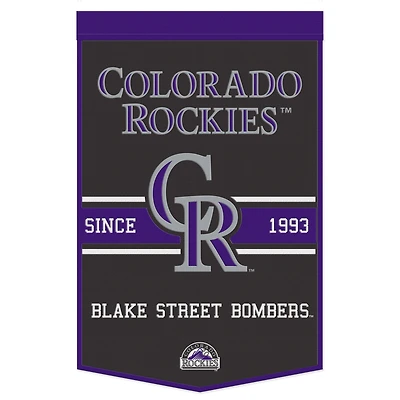 WinCraft Colorado Rockies 24" x 38" Primary Logo Banner
