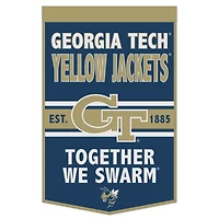 WinCraft Georgia Tech Yellow Jackets 24" x 38" Primary Logo Banner