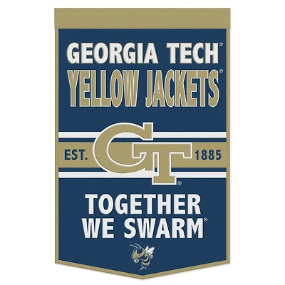 WinCraft Georgia Tech Yellow Jackets 24" x 38" Primary Logo Banner