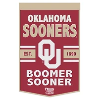 WinCraft Oklahoma Sooners 24" x 38" Primary Logo Banner