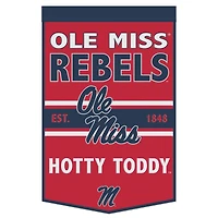 WinCraft Ole Miss Rebels 24" x 38" Primary Logo Banner