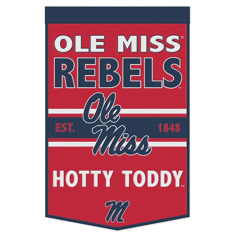 WinCraft Ole Miss Rebels 24" x 38" Primary Logo Banner