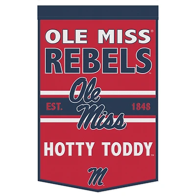 WinCraft Ole Miss Rebels 24" x 38" Primary Logo Banner