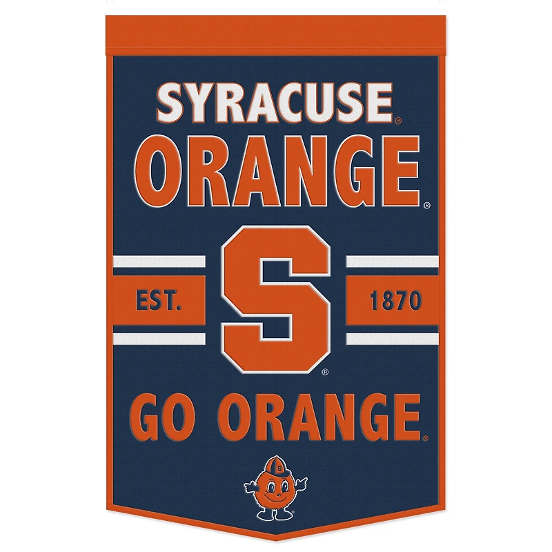 WinCraft Syracuse Orange 24" x 38" Primary Logo Banner