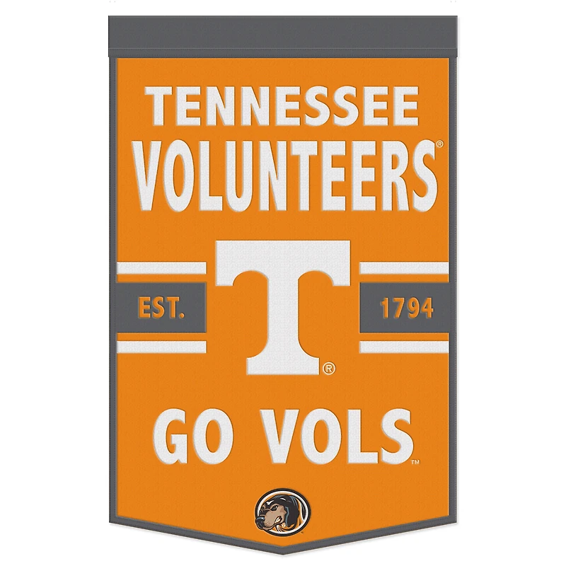 WinCraft Tennessee Volunteers 24" x 38" Primary Logo Banner