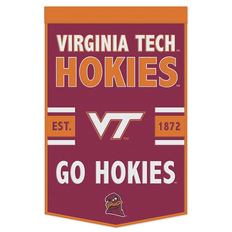 WinCraft Virginia Tech Hokies 24" x 38" Primary Logo Banner