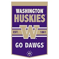 WinCraft Washington Huskies 24" x 38" Primary Logo Banner
