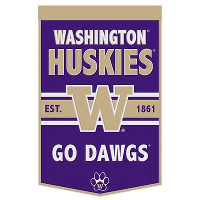 WinCraft Washington Huskies 24" x 38" Primary Logo Banner