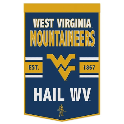 WinCraft West Virginia Mountaineers 24" x 38" Primary Logo Banner