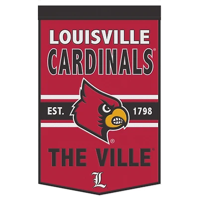WinCraft Louisville Cardinals 24" x 38" Primary Logo Banner