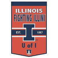 WinCraft Illinois Fighting Illini 24" x 38" Primary Logo Banner