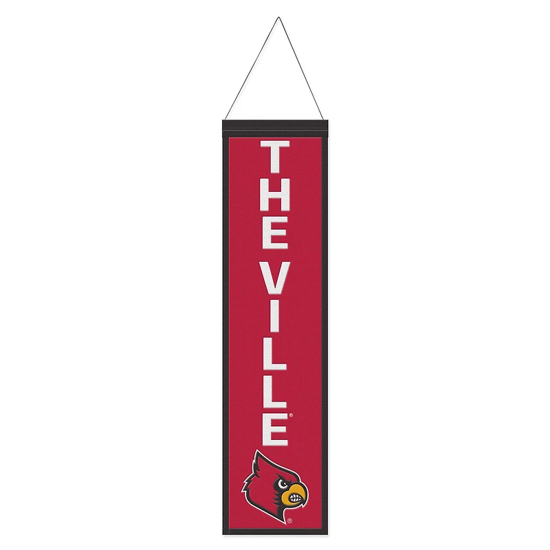 WinCraft Louisville Cardinals 8" x 32" Evolution Banner