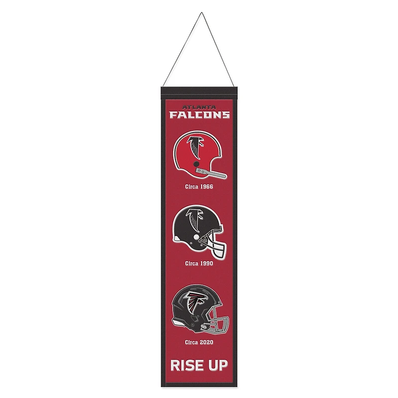 WinCraft Atlanta Falcons 8" x 32" Evolution Banner