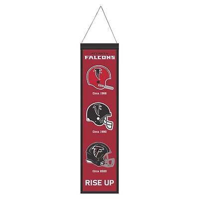WinCraft Atlanta Falcons 8" x 32" Evolution Banner