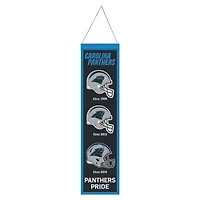 WinCraft Carolina Panthers 8" x 32" Evolution Banner