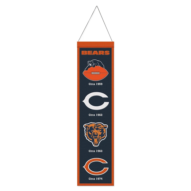 WinCraft Chicago Bears 8" x 32" Evolution Banner