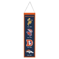 WinCraft Denver Broncos 8" x 32" Evolution Banner