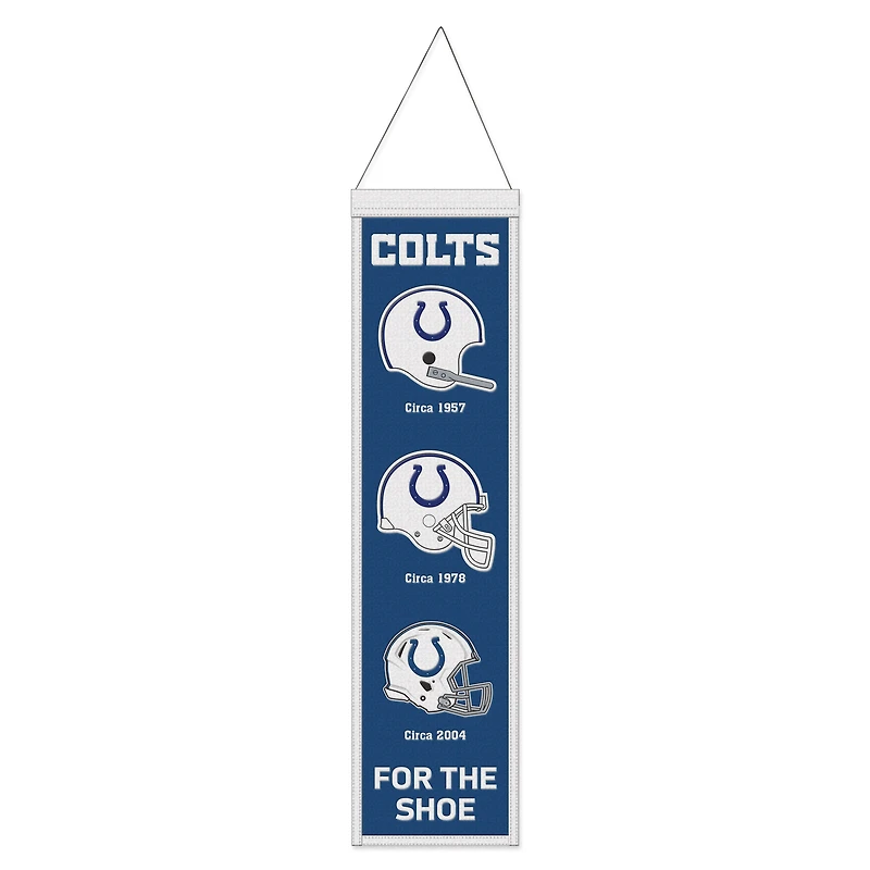 WinCraft Indianapolis Colts 8" x 32" Evolution Banner