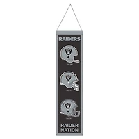 WinCraft Las Vegas Raiders 8" x 32" Evolution Banner