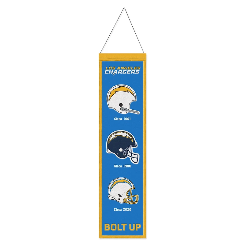 WinCraft Los Angeles Chargers 8" x 32" Evolution Banner
